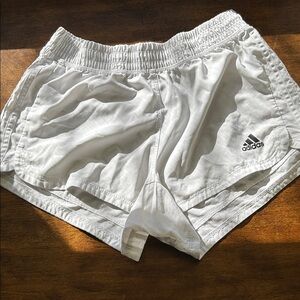 Adidas Classic White Running Shorts